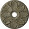 Ekena Millwork Milan Ceiling Medallion (Canopies up to 4 5/8"), 24 1/2"OD x 3 1/2"ID x 1"P, Witch Hazel Crackle CM24MIWHC - alternate 1